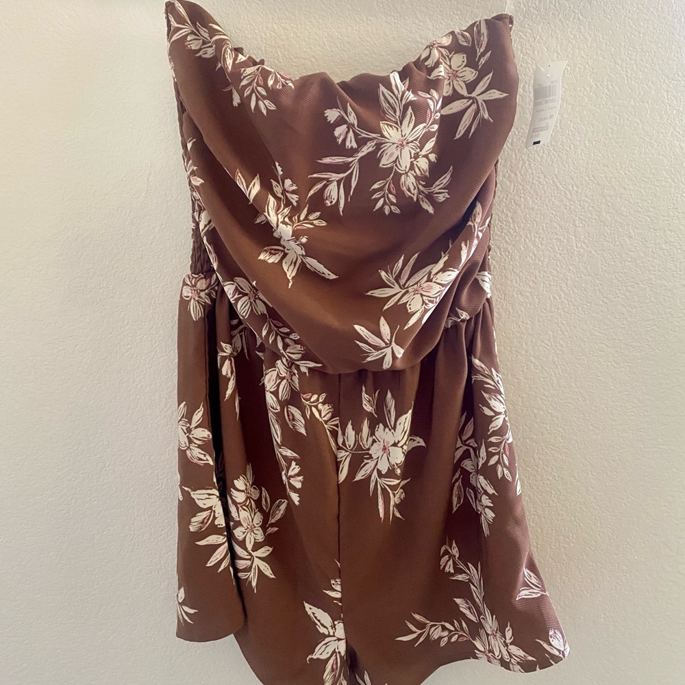 FLORAL ROMPER